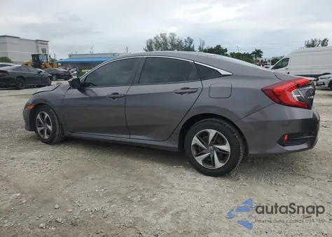 2019 Honda Civic Lx from USA, damaged, VIN 19XFC2F66KE036634